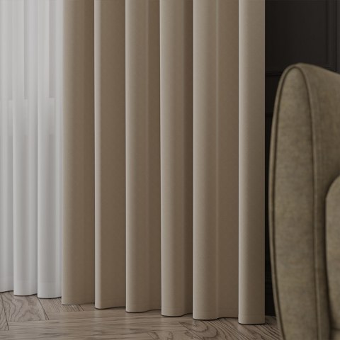 LIMA Tkanina na zasłony, wys. 300cm, kolor 012 cappuccino 318287/TDP/012/000300/1