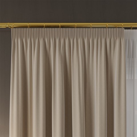 LIMA Tkanina na zasłony, wys. 300cm, kolor 012 cappuccino 318287/TDP/012/000300/1