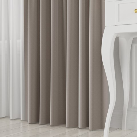 LIMA Tkanina na zasłony, wys. 300cm, kolor 013 beżowoszary 318287/TDP/013/000300/1
