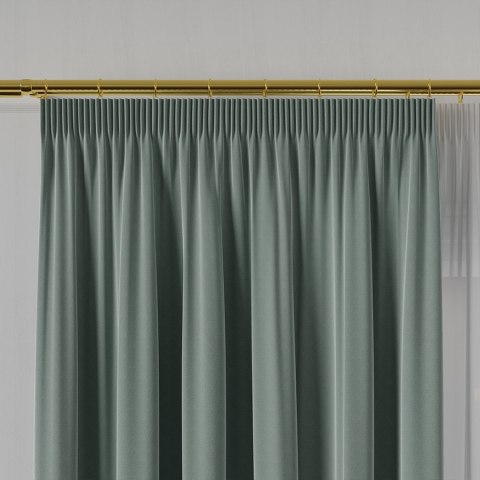 LIMA Tkanina na zasłony, wys. 300cm, kolor 020 szałwiowa zieleń 318287/TDP/020/000300/1