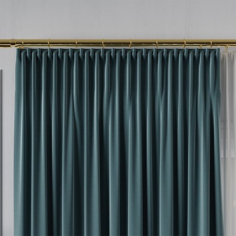 LIMA Tkanina na zasłony, wys. 300cm, kolor 024 petrol 318287/TDP/024/000300/1