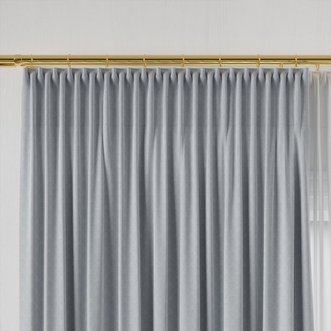 LIMA Tkanina na zasłony, wys. 300cm, kolor 026 niebieskoszary 318287/TDP/026/000300/1