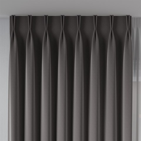 LIMA Tkanina na zasłony, wys. 300cm, kolor 035 chłodny brązowy 318287/TDP/035/000300/1