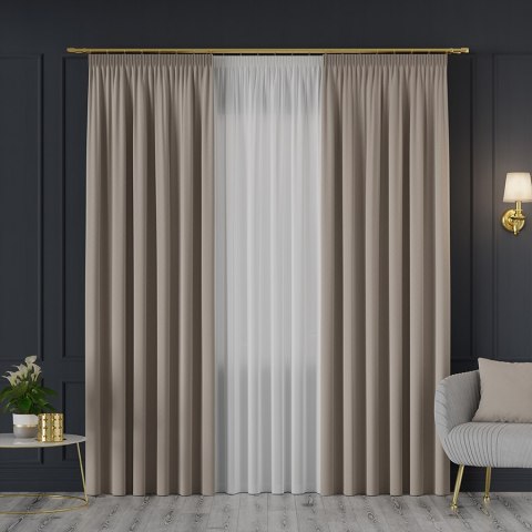 LIMA Tkanina na zasłony, wys. 300cm, kolor 049 chłodny kremowy 318287/TDP/049/000300/1