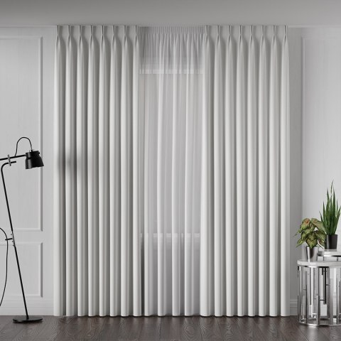 LIMA Tkanina na zasłony, wys. 300cm, kolor 069 offwhite 318287/TDP/069/000300/1