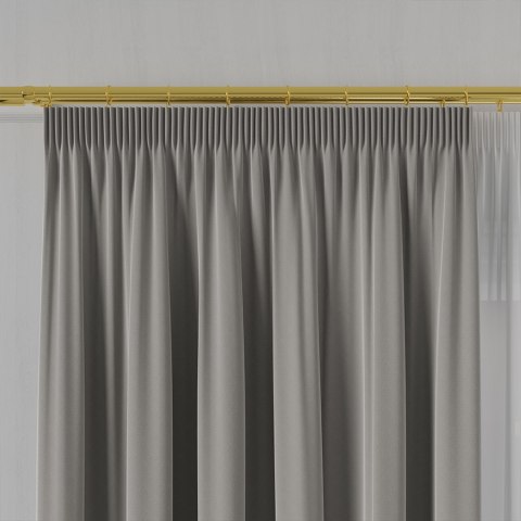 LIMA Tkanina na zasłony, wys. 300cm, kolor 073 ciepły szary 318287/TDP/073/000300/1