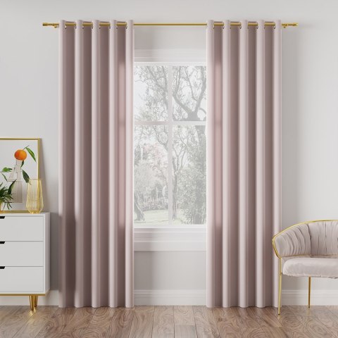 LOTUS Wodoodporna tkanina dekoracyjna, wys. 300cm, kolor 010 pastelowy różowy TD0008/TDP/010/000300/1