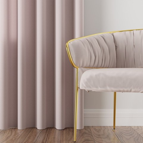 LOTUS Wodoodporna tkanina dekoracyjna, wys. 300cm, kolor 010 pastelowy różowy TD0008/TDP/010/000300/1