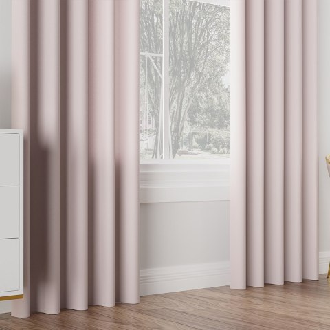 LOTUS Wodoodporna tkanina dekoracyjna, wys. 300cm, kolor 010 pastelowy różowy TD0008/TDP/010/000300/1