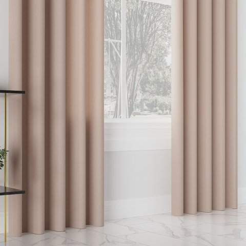 LOTUS Wodoodporna tkanina dekoracyjna, wys. 300cm, kolor 012 jasny różowy TD0008/TDP/012/000300/1