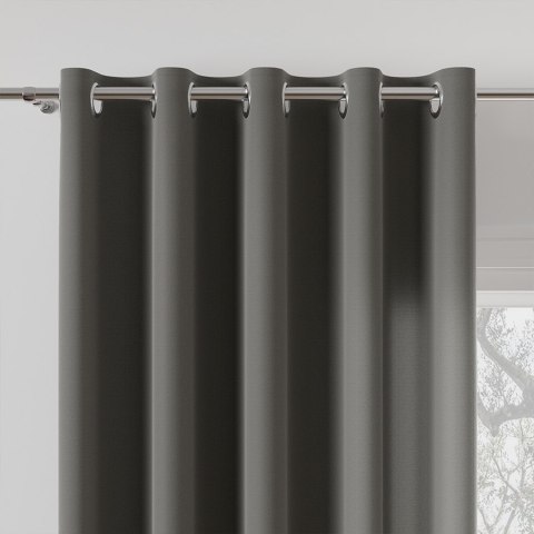 LOTUS Wodoodporna tkanina dekoracyjna, wys. 300cm, kolor 016 grafitowy TD0008/TDP/016/000300/1