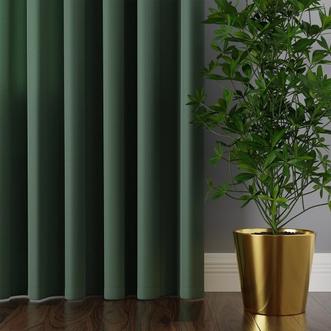 LOTUS Wodoodporna tkanina dekoracyjna, wys. 300cm, kolor 019 butelkowy zielony TD0008/TDP/019/000300/1