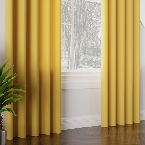 LOTUS Wodoodporna tkanina dekoracyjna, wys. 300cm, kolor 020 żółty TD0008/TDP/020/000300/1