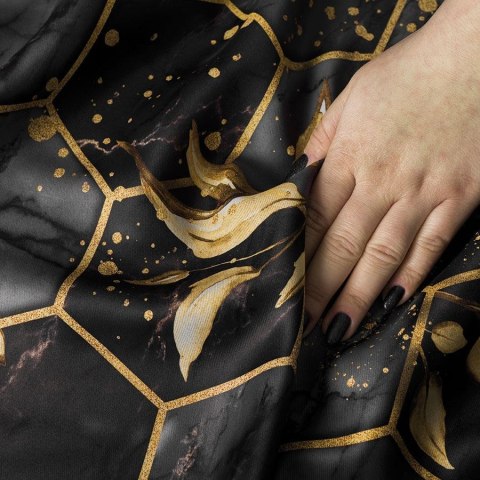 MAXIM Tkanina na zasłony dimout/blackout, szer.145cm, kolor ciemny szary D00114/BLC/002/145000/1