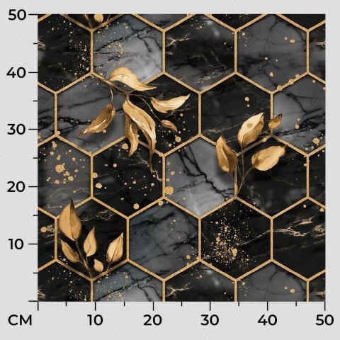 MAXIM Tkanina na zasłony dimout/blackout, szer.145cm, kolor ciemny szary D00114/BLC/002/145000/1