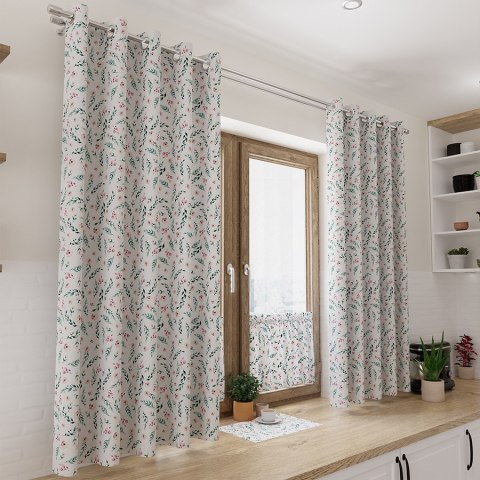 BIANKA Tkanina na zasłony OXFORD WODOODPORNY, szer. 145cm, kolor różowy D00127/OXW/002/145000/1