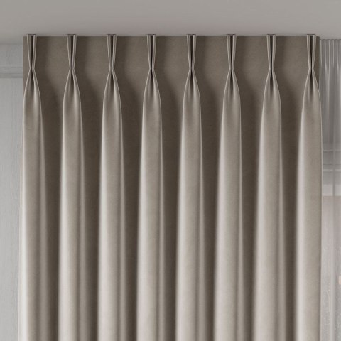 VELVET Tkanina na zasłony, wys. 300cm, kolor 008 chłodny beżowy VELVET/TZP/008/000300/1