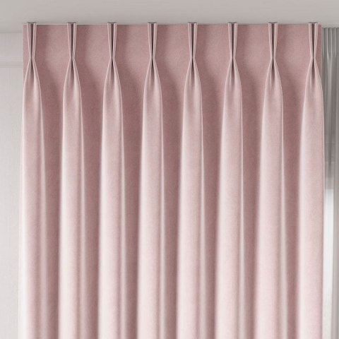 VELVET Tkanina na zasłony, wys. 300cm, kolor 030 pudrowy różowy VELVET/TZP/030/000300/1