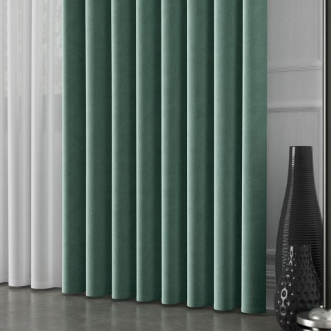 VELVET Tkanina na zasłony, wys. 300cm, kolor 064 szałwiowy VELVET/TZP/064/000300/1