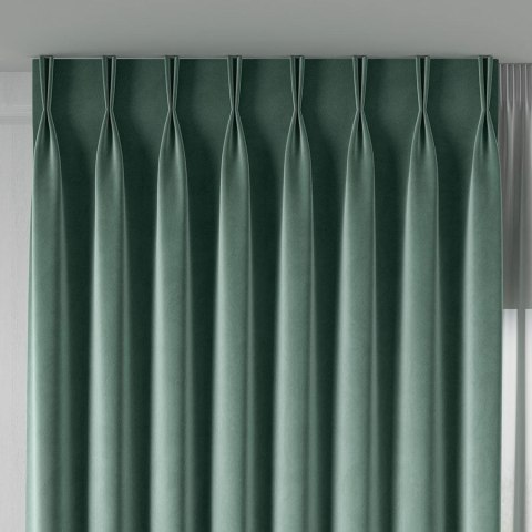 VELVET Tkanina na zasłony, wys. 300cm, kolor 064 szałwiowy VELVET/TZP/064/000300/1