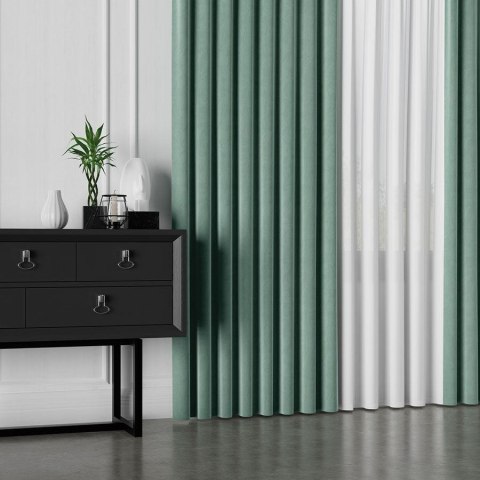 VELVET Tkanina na zasłony, wys. 300cm, kolor 064 szałwiowy VELVET/TZP/064/000300/1