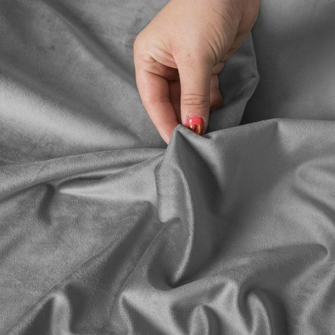 VELVET Tkanina na zasłony, wys. 300cm, kolor 068 szary VELVET/TZP/068/000300/1