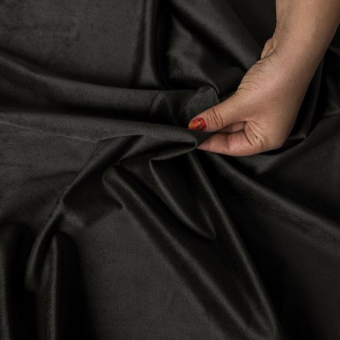 VELVET Tkanina na zasłony, wys. 300cm, kolor 084 grafitowy VELVET/TZP/084/000300/1