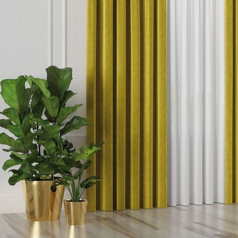 VELVET Tkanina na zasłony, wys. 300cm, kolor 089 jasny oliwkowy VELVET/TZP/089/000300/1