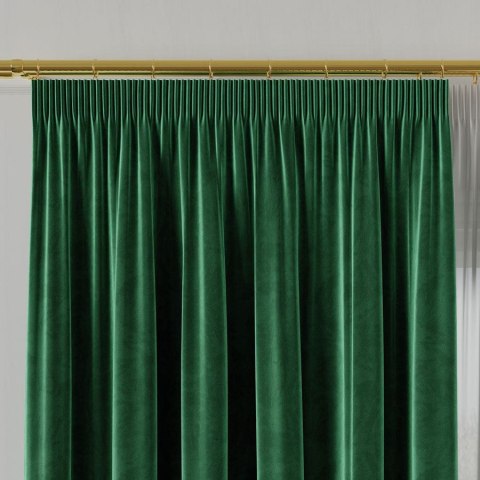 VELVET Tkanina na zasłony, wys. 300cm, kolor 093 szmaragdowy VELVET/TZP/093/000300/1