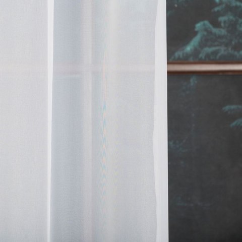 Woal z ołowianką, wysokość 300cm, kolor biały 002301/OLO/001/000300/1