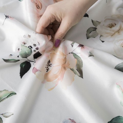 LANOSA Bieżnik wodoodporny VELVET, 40x160cm, kolor różowy TD0007/KSP/L01/040160/1