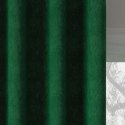 MILAS Tkanina dekoracyjna, wys. 320cm, kolor 789 butelkowa zieleń MILAS0/000/789/000320/1