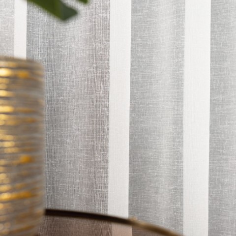 PETRA Firanka z ołowianką, wys. 320cm, kolor 002 offwhite 020910/000/002/000320/1