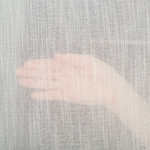 Firanka fantazyjna z ołowianka, wys. 250cm, kolor kremowy 000128/OLO/012/000250/1