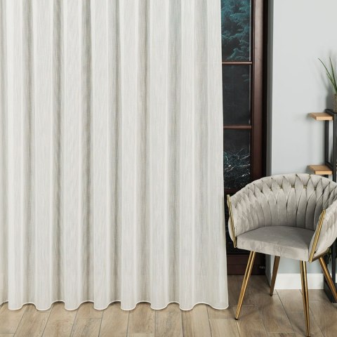 Firanka fantazyjna z ołowianka, wys. 250cm, kolor kremowy 000128/OLO/012/000250/1