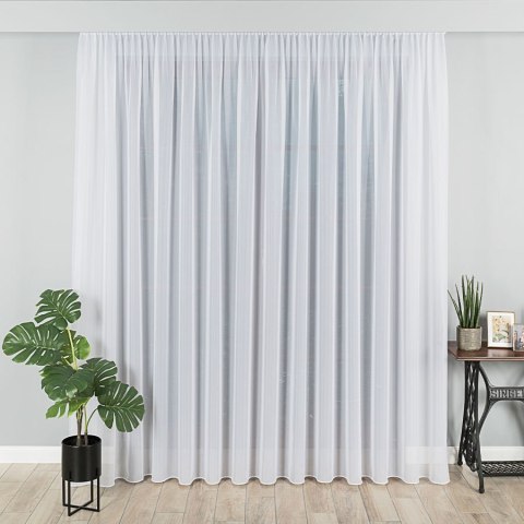 Firanka fantazyjna z ołowianką, wys. 350cm, kolor biały WOAL00/OLO/001/000350/1