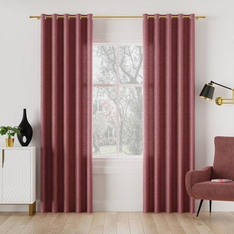 Tkanina na zasłony, wys. 280cm, kolor 014 różowy TD0014/TDP/014/000280/1