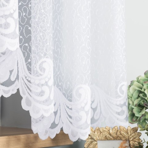 IWONA Firanka żakardowa gotowa, 160x400cm, kolor biały 049312/FBL/001/400160/1