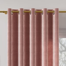 VELVI Tkanina dekoracyjna, wysokość 300cm, kolor 013 ciemny pudrowy różowy VELVI0/TDP/013/000300/1