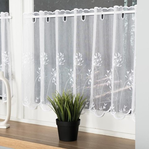 Zazdrostka haftowana, pasowa, wys. 45cm, kolor biały 053801/464/001/000045/1