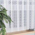 Firanka żakardowa, pasowa, wys. 150cm, kolor biały 018869/000/001/000150/1