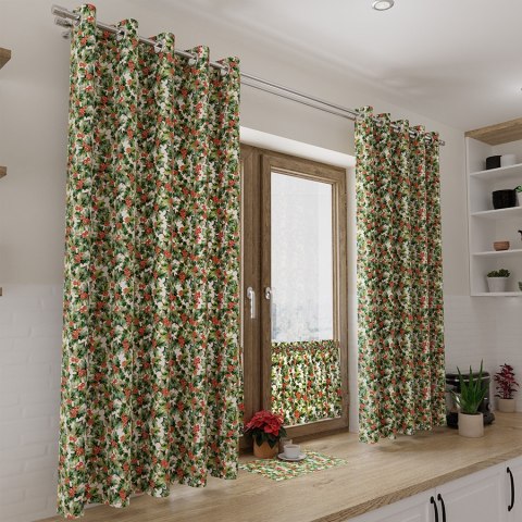 OSTROKRZEW Tkanina na zasłony MICA, 150cm, kolor zielony D00167/MIC/001/150000/1