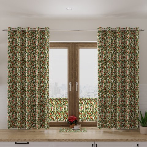 OSTROKRZEW Tkanina na zasłony MICA, 150cm, kolor zielony D00167/MIC/001/150000/1