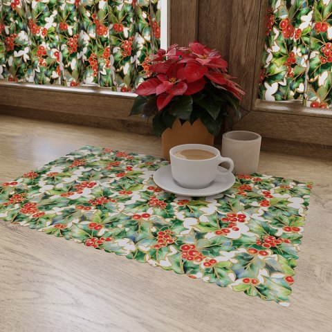 OSTROKRZEW Tkanina na zasłony MICA, 150cm, kolor zielony D00167/MIC/001/150000/1