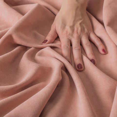 MILAS SOFT Tkanina na zasłony, wys. 300cm, kolor 018 pudrowy różowy MILAS1/000/018/000300/1