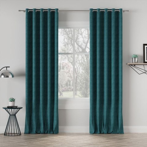 MILAS SOFT Tkanina na zasłony, wys. 300cm, kolor 034 morski MILAS1/000/034/000300/1