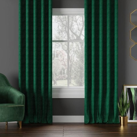 MILAS SOFT Tkanina na zasłony, wys. 300cm, kolor 788 szmaragdowy MILAS1/000/788/000300/1