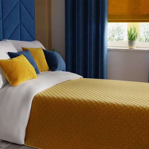 VELVI Narzuta dekoracyjna, 220x240cm, kolor 019 szafranowy VELVI0/NAP/019/220240/1