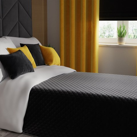 VELVI Narzuta dekoracyjna, 220x240cm, kolor 111 czarny VELVI0/NAP/111/220240/1