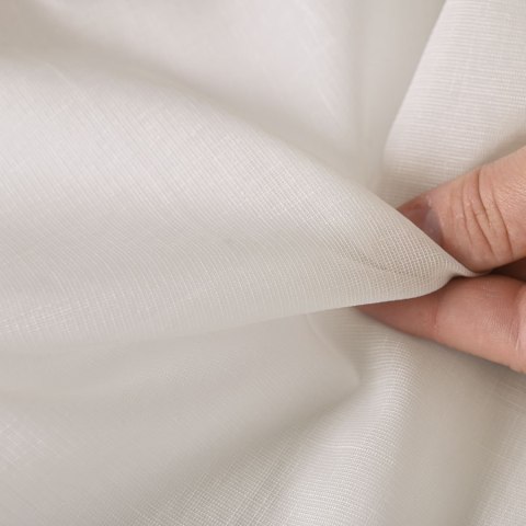 ANABEL Firanka z ołowianką, wys. 300cm, kolor kremowy 030417/OLO/002/000300/1